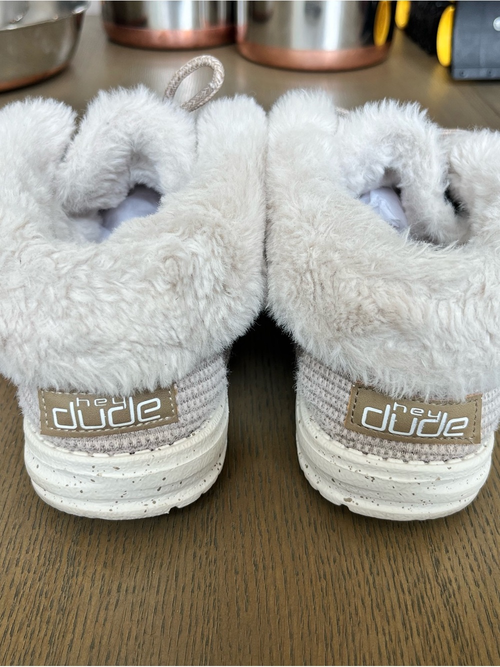 Hey Dude Women's Cozy Faux-Fur Lined Boots - Beige